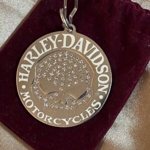 Harley Davidson Zipper Pull  ~Bling~